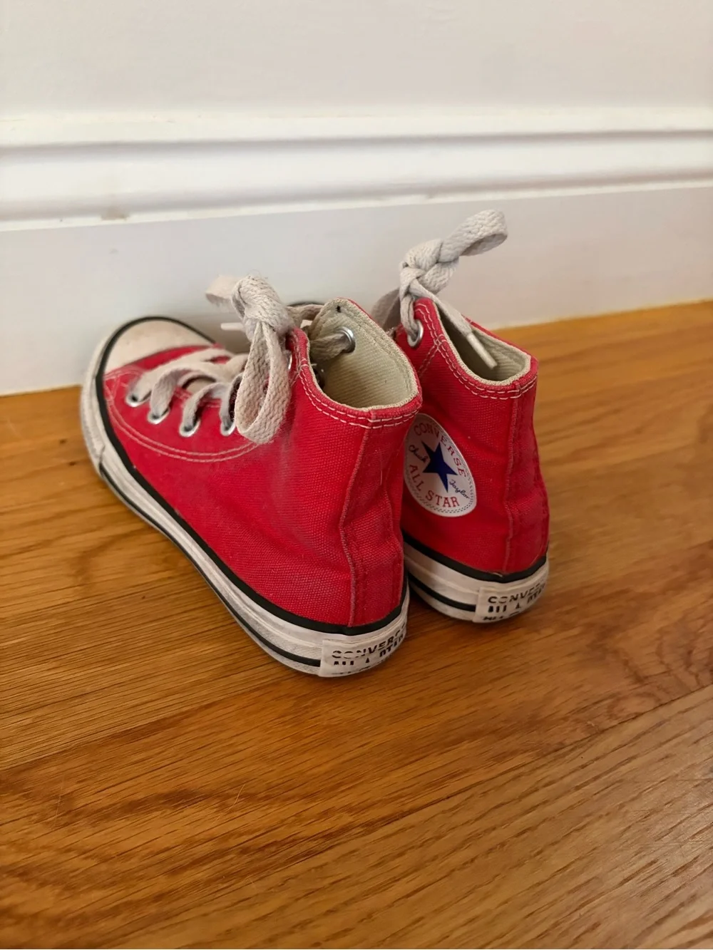 Converse Red High Top Canvas Sneaker